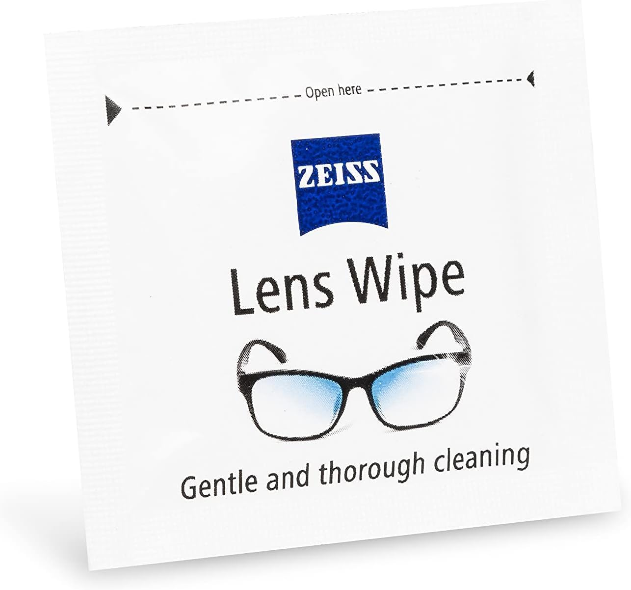 ZEISS Lens Wipes Pack of 250 Individuly Wrapped Wipes