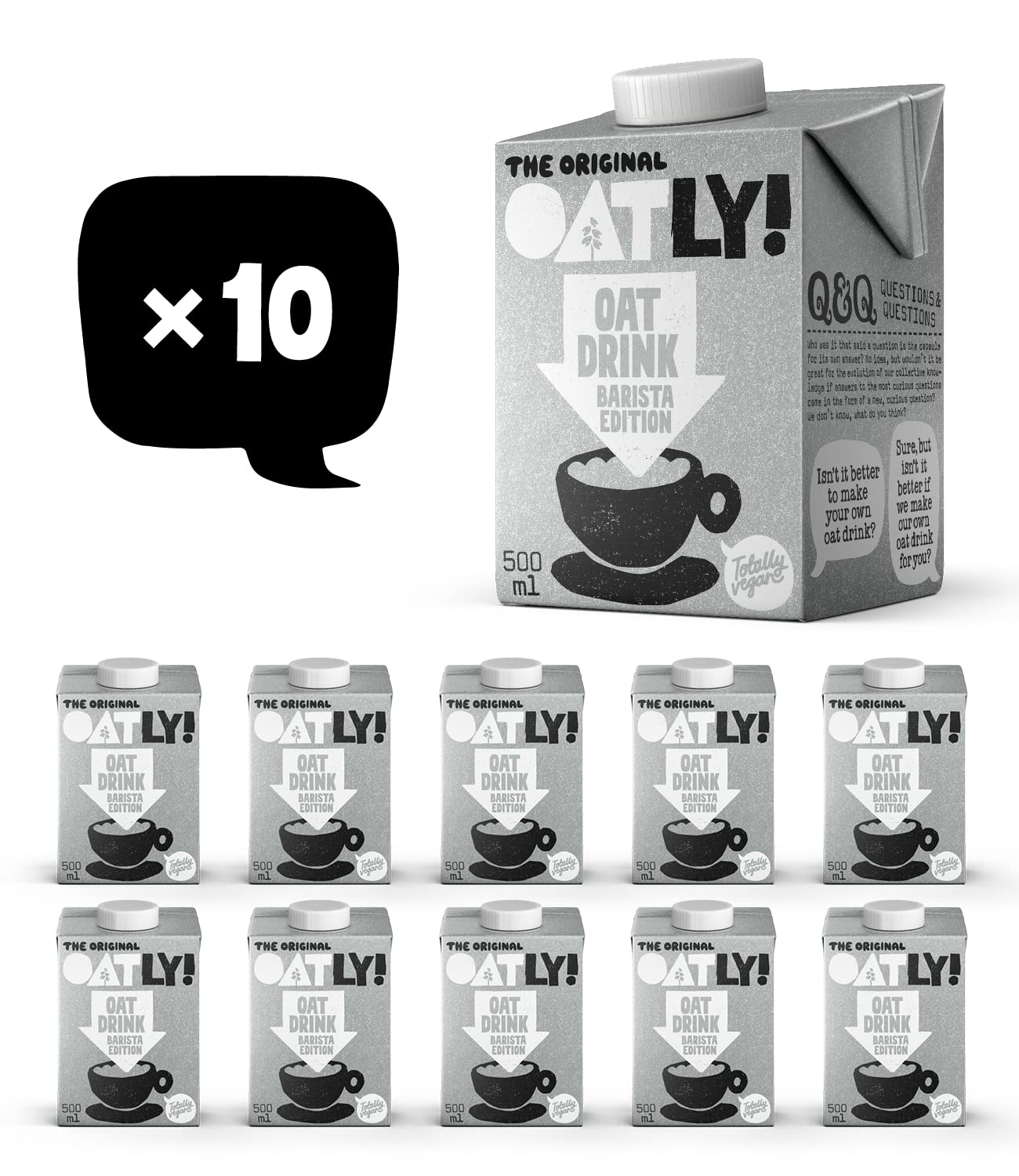 OATLY Oat Drink Barista Edition, 6 x 1L