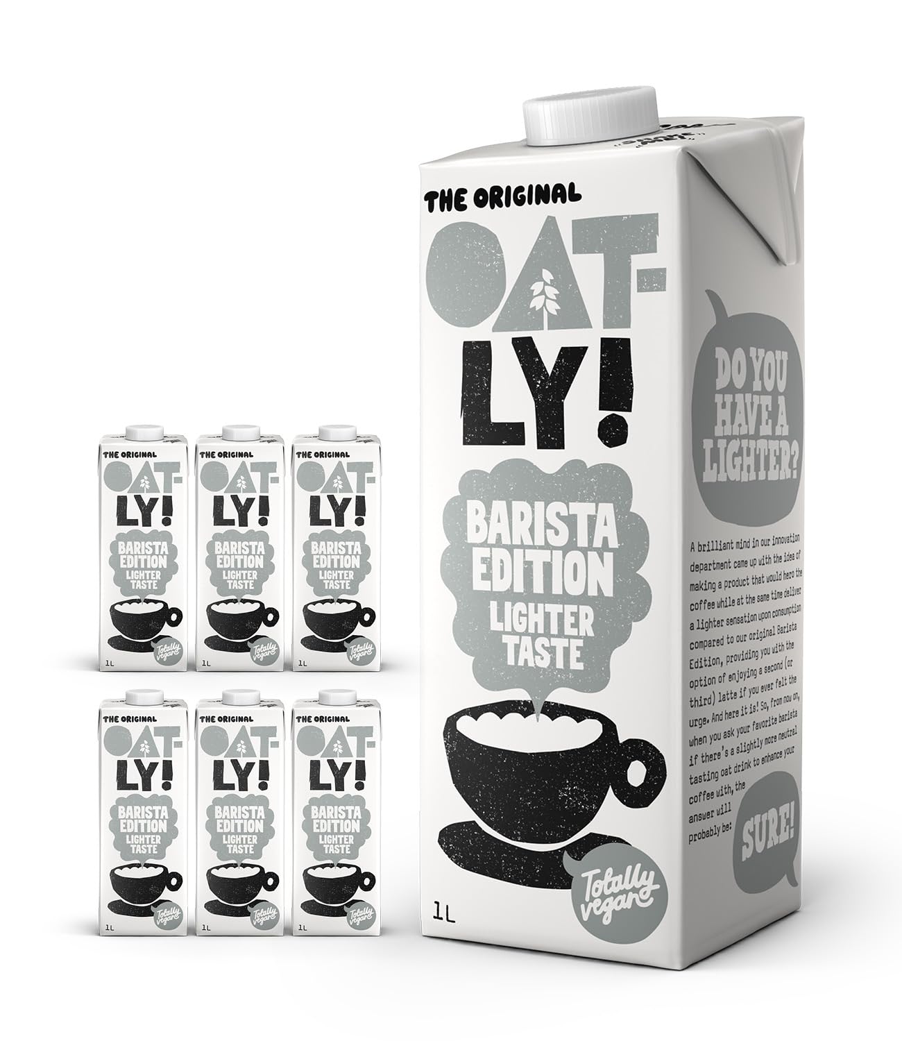 OATLY Oat Drink Barista Edition, 6 x 1L