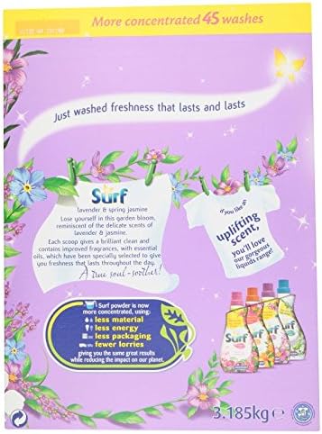 Surf Lavender & Jasmine Washing Powder 45 Wash 3.185Kg